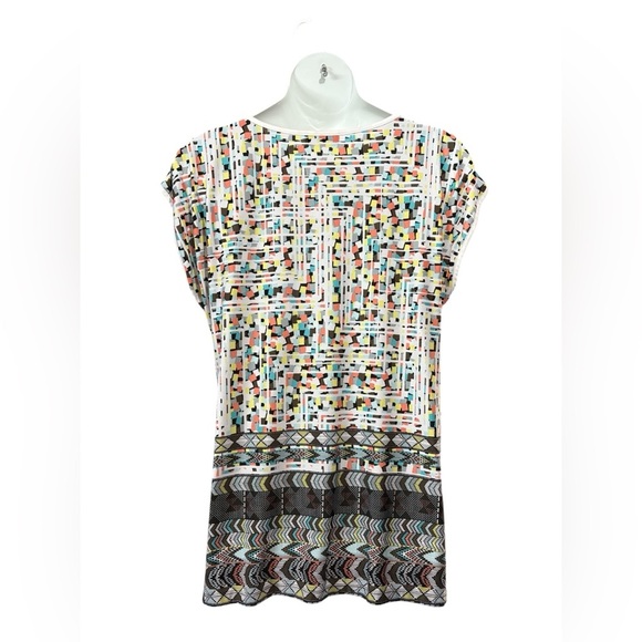 NWOT, Claire France, Plus Size Multi-Color Tunic, 1X - Picture 8 of 10